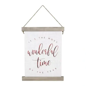 "Most Wonderful Time" Hanging Canvas By SincereSurroundings - glamourwo.com | ladies' apparel & accessories & shoes* Best Sale