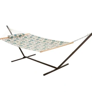 45" Multi-Colored Quilted Hammock Combo with Pillow and Stand - glamourwo.com | ladies' apparel & accessories & shoes* New