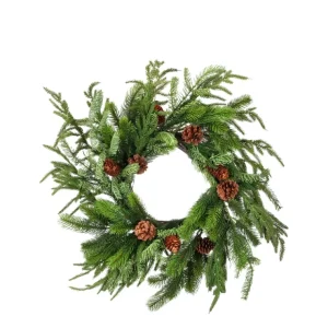 20" Norfolk Spruce Juniper Wreath by Valerie - glamourwo.com | ladies' apparel & accessories & shoes* Cheap