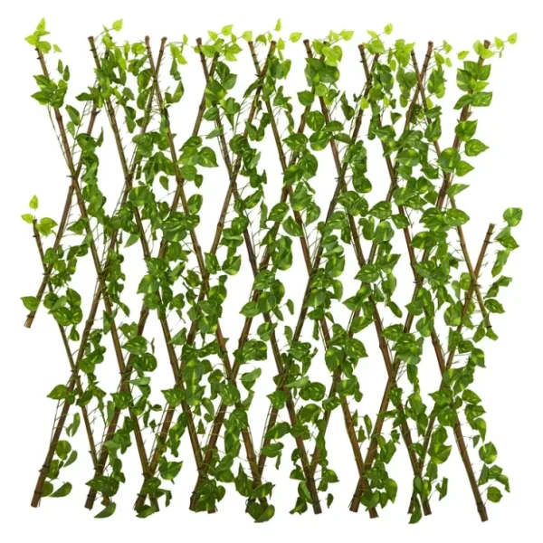 47" Pothos Expandable Fence by Nearly Natural - glamourwo.com | ladies' apparel & accessories & shoes* Online