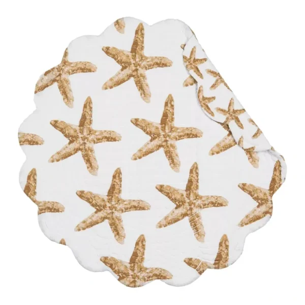17" Sandbridge Stars Round Placemat Set of 6 byValerie - glamourwo.com | ladies' apparel & accessories & shoes* Cheap