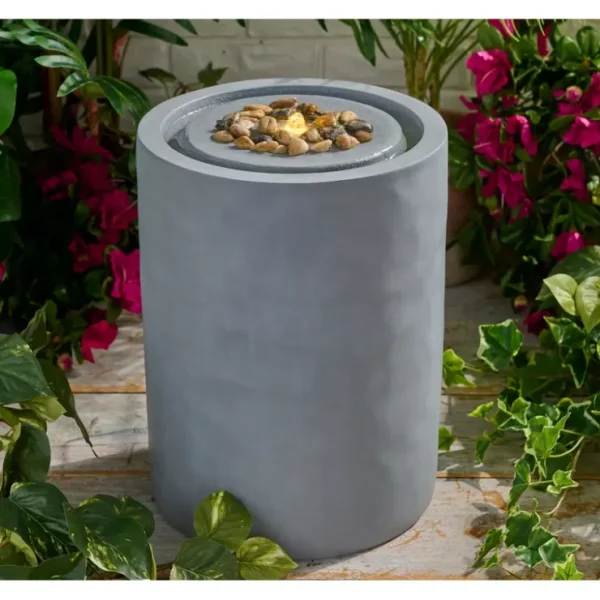 Scott Living 15" Illuminated Tabletop Fountain - glamourwo.com | ladies' apparel & accessories & shoes* Outlet