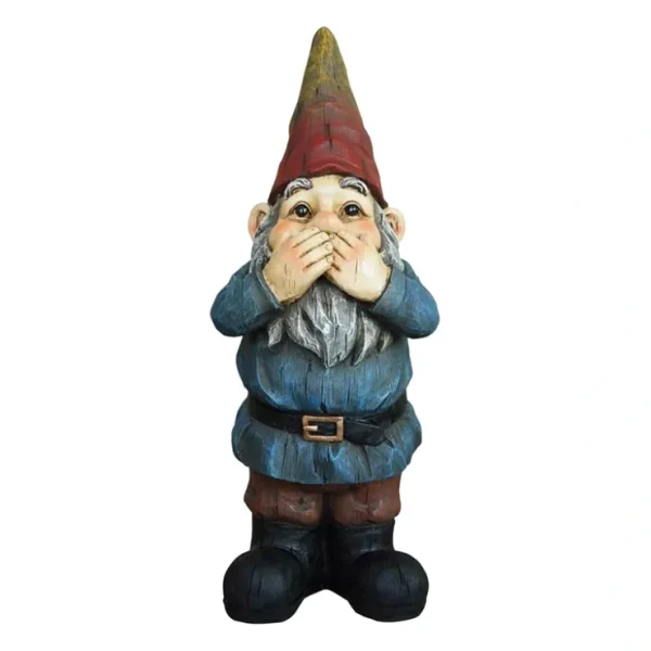"Speak No Evil" Resin Gnome by Santa's Workshop - glamourwo.com | ladies' apparel & accessories & shoes* Online