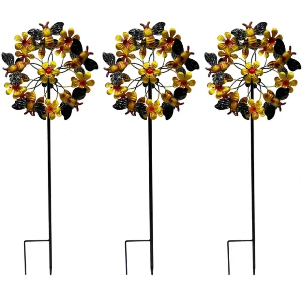 Temp-tations Outdoors Set/ 3 Garden Critter Wind Spinners - glamourwo.com | ladies' apparel & accessories & shoes* Cheap
