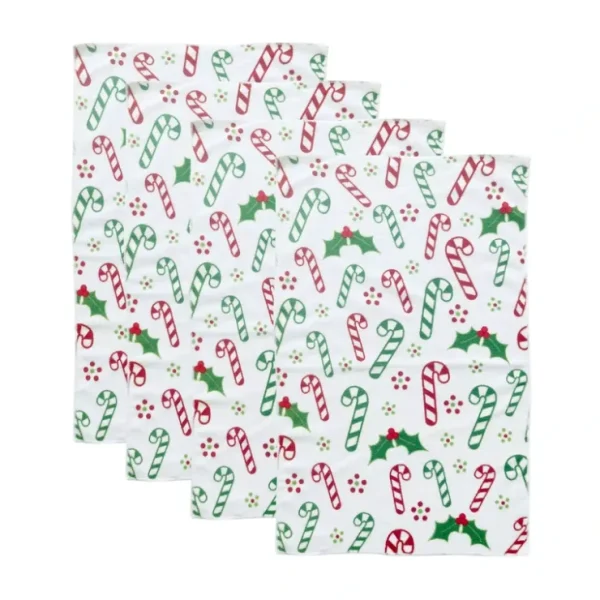 Temp-tations Seasonal Set/4 Microfiber Towels - glamourwo.com | ladies' apparel & accessories & shoes* New