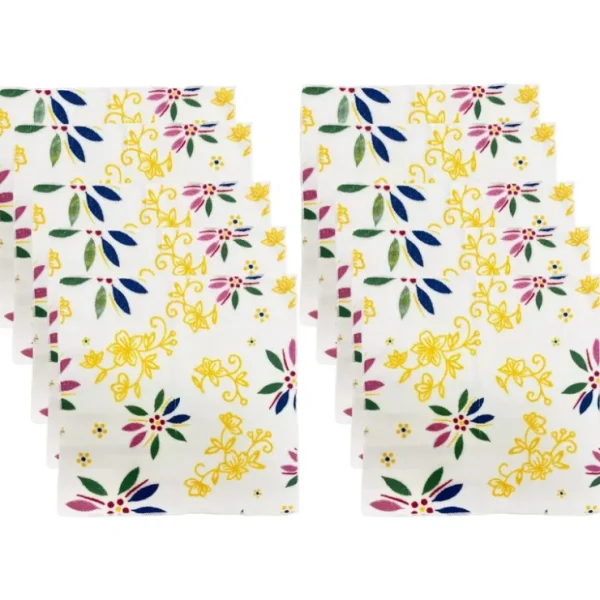 Temp-tations Set/10 12" x12" Microfiber Towels - glamourwo.com | ladies' apparel & accessories & shoes* Best