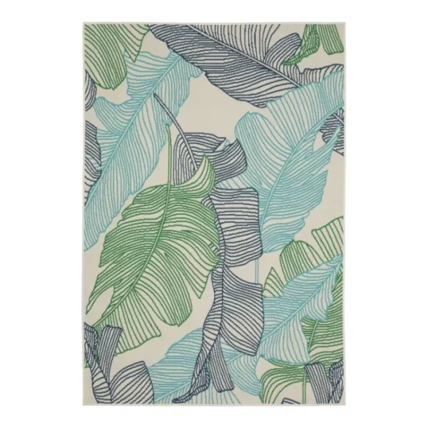 Ultimate Innovations Tropical Palms 5'3" x 7'.6" Rug - glamourwo.com | ladies' apparel & accessories & shoes | Store