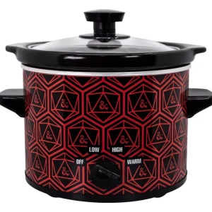 Uncanny Brands Dungeons and Dragons 2 Quart Slow Cooker - glamourwo.com | ladies' apparel & accessories & shoes | Cheap