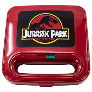 Uncanny Brands Jurassic Park Grilled Cheese Mak er - glamourwo.com | ladies' apparel & accessories & shoes | New
