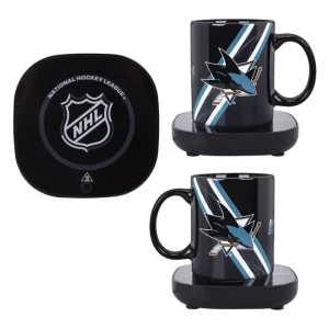 Uncanny Brands NHL Logo Mug Warmer with Coffee ug - glamourwo.com | ladies' apparel & accessories & shoes | Flash Sale