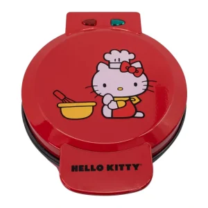 Uncanny Brands Red Hello Kitty Waffle Maker - glamourwo.com | ladies' apparel & accessories & shoes | Sale