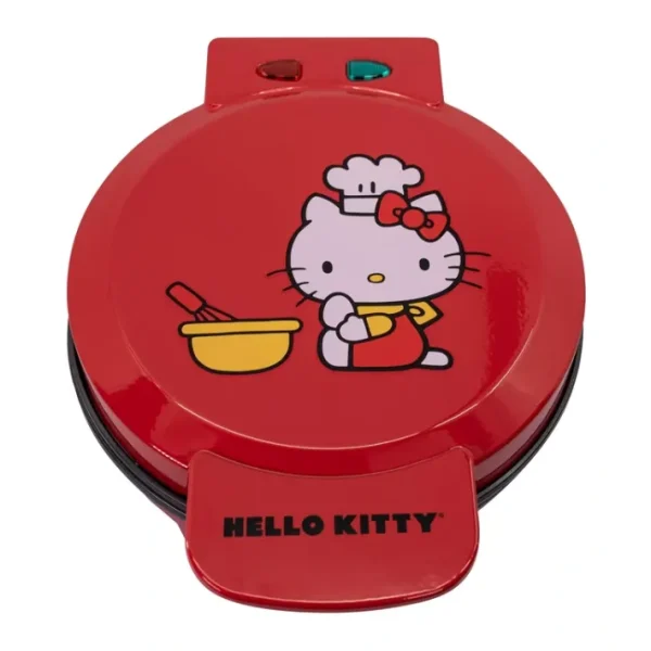 Uncanny Brands Red Hello Kitty Waffle Maker - glamourwo.com | ladies' apparel & accessories & shoes | Sale