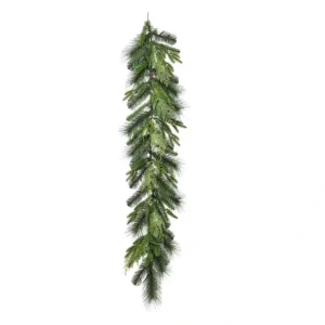 48" Uv Protected Pine Evergreen Garland by Valerie - glamourwo.com | ladies' apparel & accessories & shoes* Online