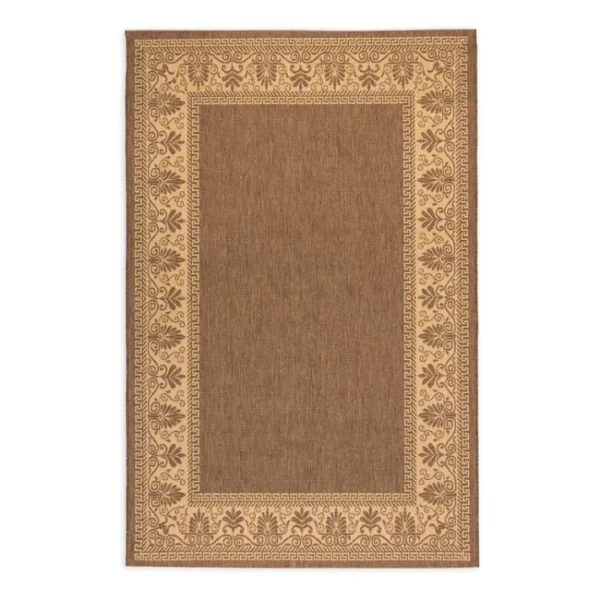 Veranda Border Rug 5'10" x 9'2" by Plow Hearth - glamourwo.com | ladies' apparel & accessories & shoes | Fashion
