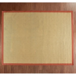 Veranda Living 7'x10' Classic Solid Border In/Outdoor Rug - glamourwo.com | ladies' apparel & accessories & shoes | Shop