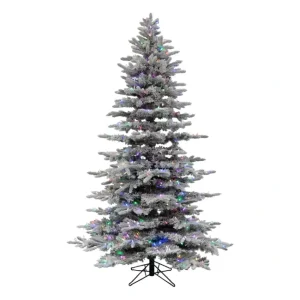 Vickerman 7.5' Flocked Arctic Fir Artificial Chistmas Tree CC - glamourwo.com | ladies' apparel & accessories & shoes | Hot