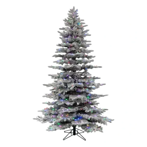 Vickerman 7.5' Flocked Arctic Fir Artificial Chistmas Tree CC - glamourwo.com | ladies' apparel & accessories & shoes | Hot
