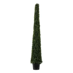 Vickerman 6' Potted Artificial Boxwood Cone - glamourwo.com | ladies' apparel & accessories & shoes | Shop
