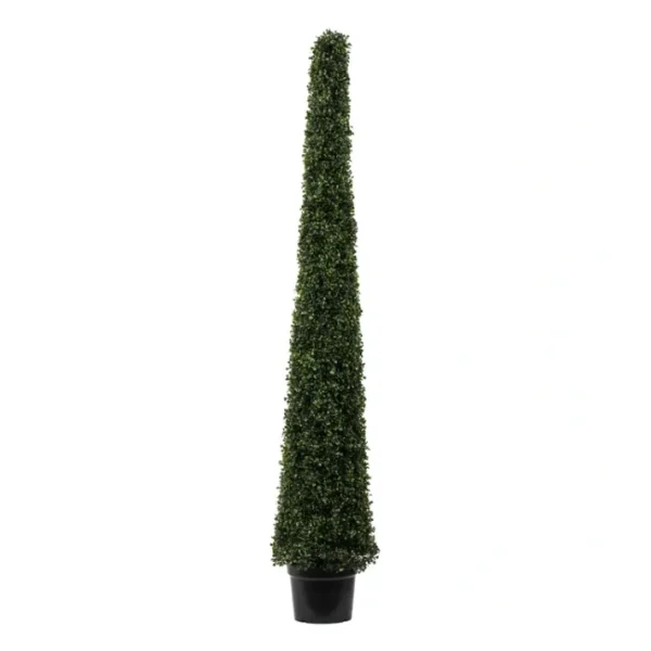 Vickerman 6' Potted Artificial Boxwood Cone - glamourwo.com | ladies' apparel & accessories & shoes | Shop