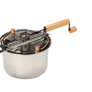 Wabash Valley Farms Pop Stove Top Popcorn Popper - glamourwo.com | ladies' apparel & accessories & shoes | Best Sale
