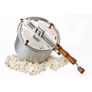 Wabash Valley Farms Whirley-Pop Stovetop Popcorn Popper - glamourwo.com | ladies' apparel & accessories & shoes | Hot