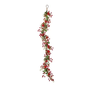 48" WaterProof Berry Smilax Garland by Valerie - glamourwo.com | ladies' apparel & accessories & shoes* Cheap