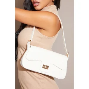 White Envelope Shoulder Bag - glamourwo.com | ladies' apparel & accessories & shoes | Clearance