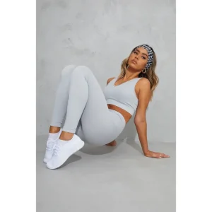 White Knitted Lace Up Sports Sneakers | Shoes - glamourwo.com | ladies' apparel & accessories & shoes | Best Sale