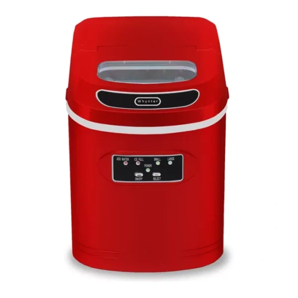 Whynter 27-lb Capacity Compact Portable Red Ice Maker - glamourwo.com | ladies' apparel & accessories & shoes | Clearance