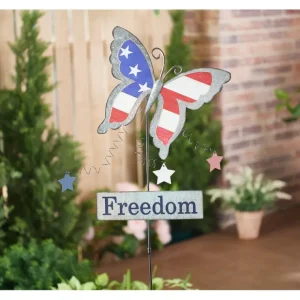 Willow Manor 36" Metal Americana Stake - glamourwo.com | ladies' apparel & accessories & shoes* Outlet