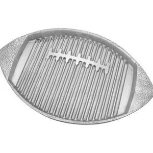 Wilton Armetale Gourmet Grillware Football Gril ler - glamourwo.com | ladies' apparel & accessories & shoes | Clearance