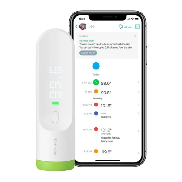 Withings Smart Temporal Thermometer - glamourwo.com | ladies' apparel & accessories & shoes | Sale