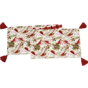 13" x 72" Cardinal Season Plaid Table Runner by Valerie - glamourwo.com | ladies' apparel & accessories & shoes* Fashion
