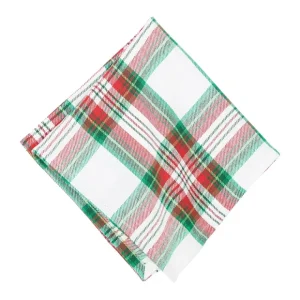 18" x 18" Carter Christmas Plaid Napkin Set of 6 by Valerie - glamourwo.com | ladies' apparel & accessories & shoes* Store