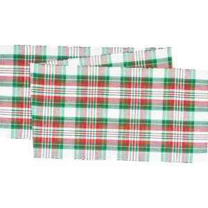 13" x 72" Carter Christmas Plaid Table Runner by Valerie - glamourwo.com | ladies' apparel & accessories & shoes* Best