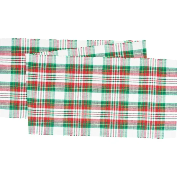 13" x 72" Carter Christmas Plaid Table Runner by Valerie - glamourwo.com | ladies' apparel & accessories & shoes* Best