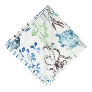 20" x 20" Crescent Bay Reversible Napkin Set of6 by Valerie - glamourwo.com | ladies' apparel & accessories & shoes* Shop