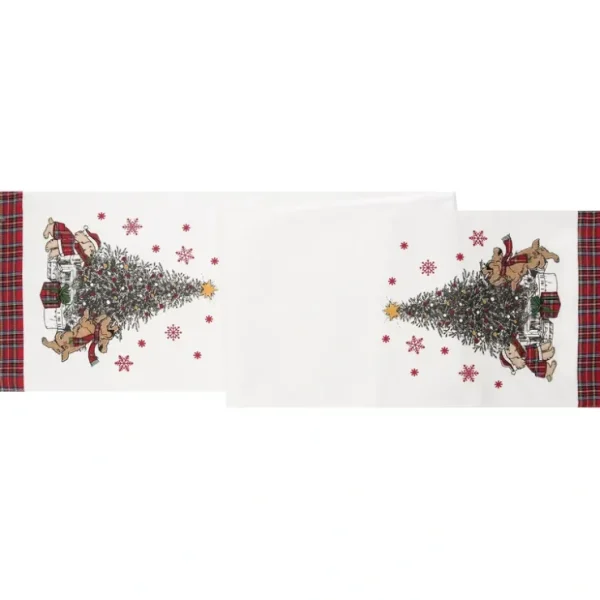 13" x 72" Festive Dogs Table Runner by Valerie - glamourwo.com | ladies' apparel & accessories & shoes* Shop