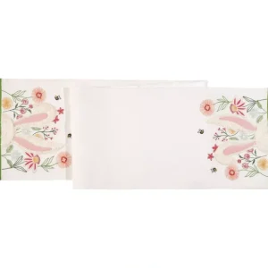 13" x 72" Hello Spring Embroidered Table Runnerby Valerie - glamourwo.com | ladies' apparel & accessories & shoes* Discount