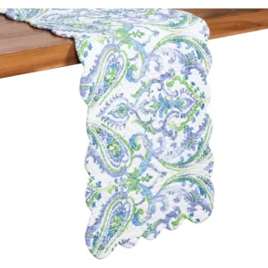 14" x 51" Juliet Quilted Reversible Table Runner by Valerie - glamourwo.com | ladies' apparel & accessories & shoes* Online