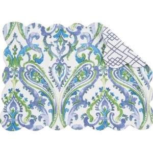 13" x 19" Juliet Reversible Placemat Set of 6 by Valerie - glamourwo.com | ladies' apparel & accessories & shoes* Hot