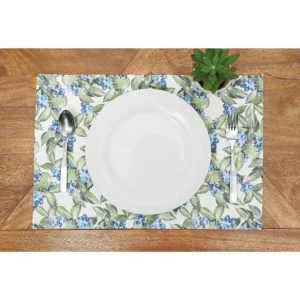 14" x 20" Lakeside Blueberry Placemat Set of 6by Valerie - glamourwo.com | ladies' apparel & accessories & shoes* Store
