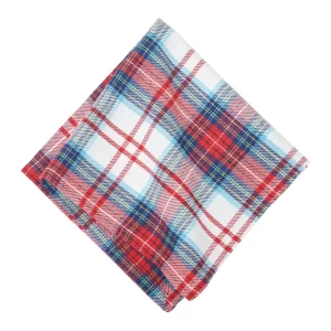 18" x 18" Morris Plaid Napkin Set of 6 by Valerie - glamourwo.com | ladies' apparel & accessories & shoes* Cheap