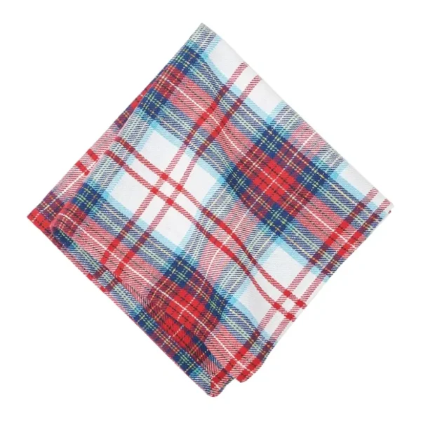 18" x 18" Morris Plaid Napkin Set of 6 by Valerie - glamourwo.com | ladies' apparel & accessories & shoes* Cheap