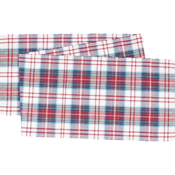 13" x 72" Morris Plaid Table Runner by Valerie - glamourwo.com | ladies' apparel & accessories & shoes* Flash Sale