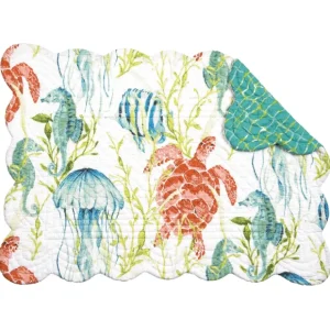 13" x 19" Paradise Sound Placemat Set of 6 by Valerie - glamourwo.com | ladies' apparel & accessories & shoes* Cheap