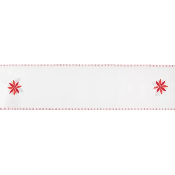 12" x 47.25" Poinsettia Felt Table Runner by Valerie - glamourwo.com | ladies' apparel & accessories & shoes* Best Sale
