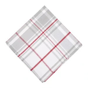 18" x 18" Sentiment Plaid Napkin Set of 6 by Valerie - glamourwo.com | ladies' apparel & accessories & shoes* Best Sale
