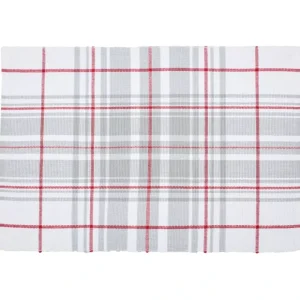 13" x 19" Sentiment Plaid Placemat Set of 6 byValerie - glamourwo.com | ladies' apparel & accessories & shoes* Store