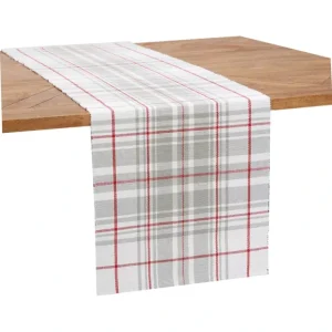 13" x 72" Sentiment Plaid Table Runner by Valerie - glamourwo.com | ladies' apparel & accessories & shoes* Hot